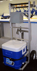 Wheelin Water Ice Water 12-Gallon Hydration Cart