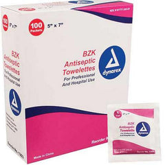BZK Antiseptic Towelettes, 100/box